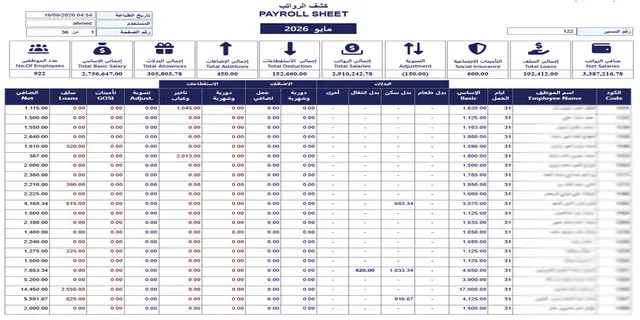 Payroll 
